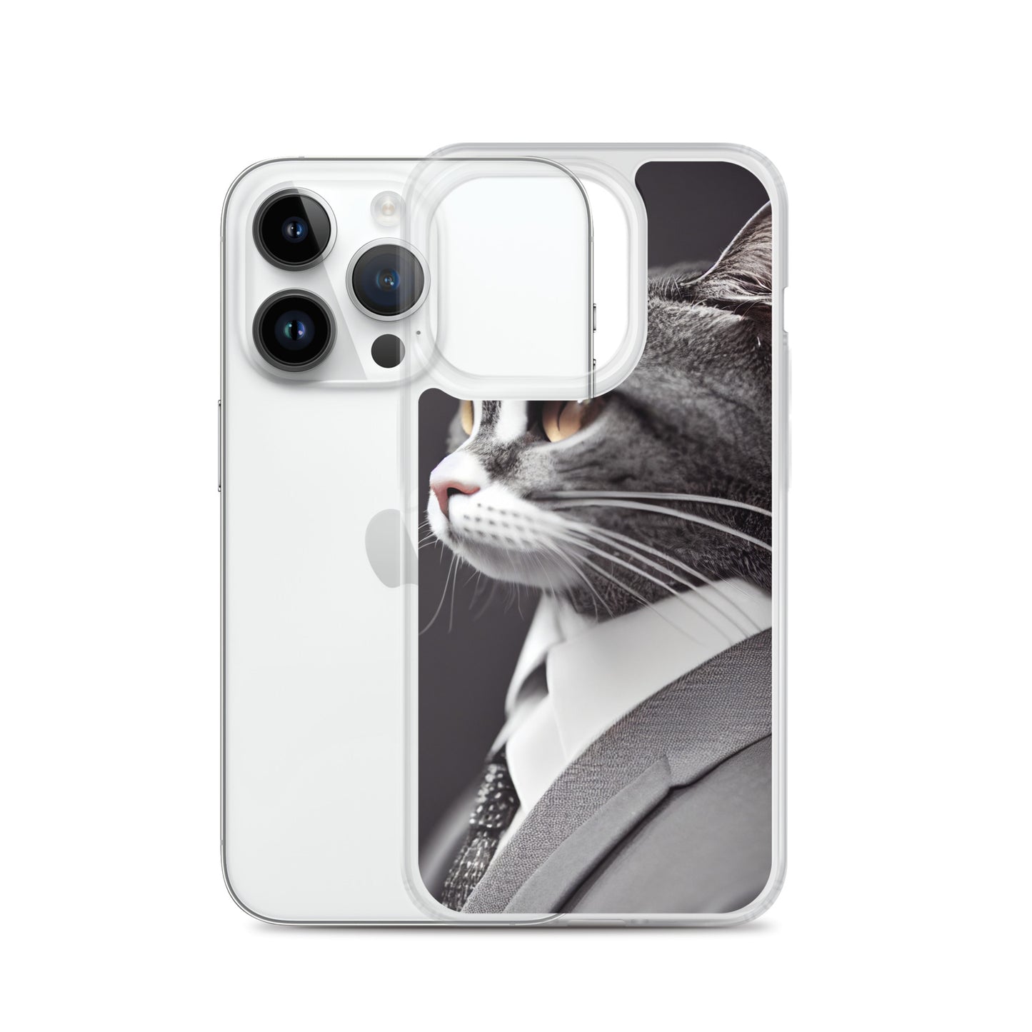 iPhone Case - Dapper Business Cat Boss