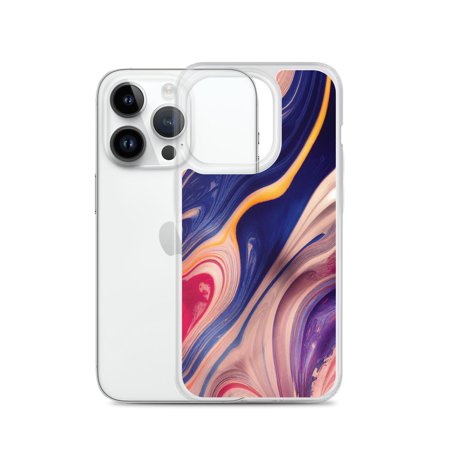 iPhone Case - Marbled Paint Swirl