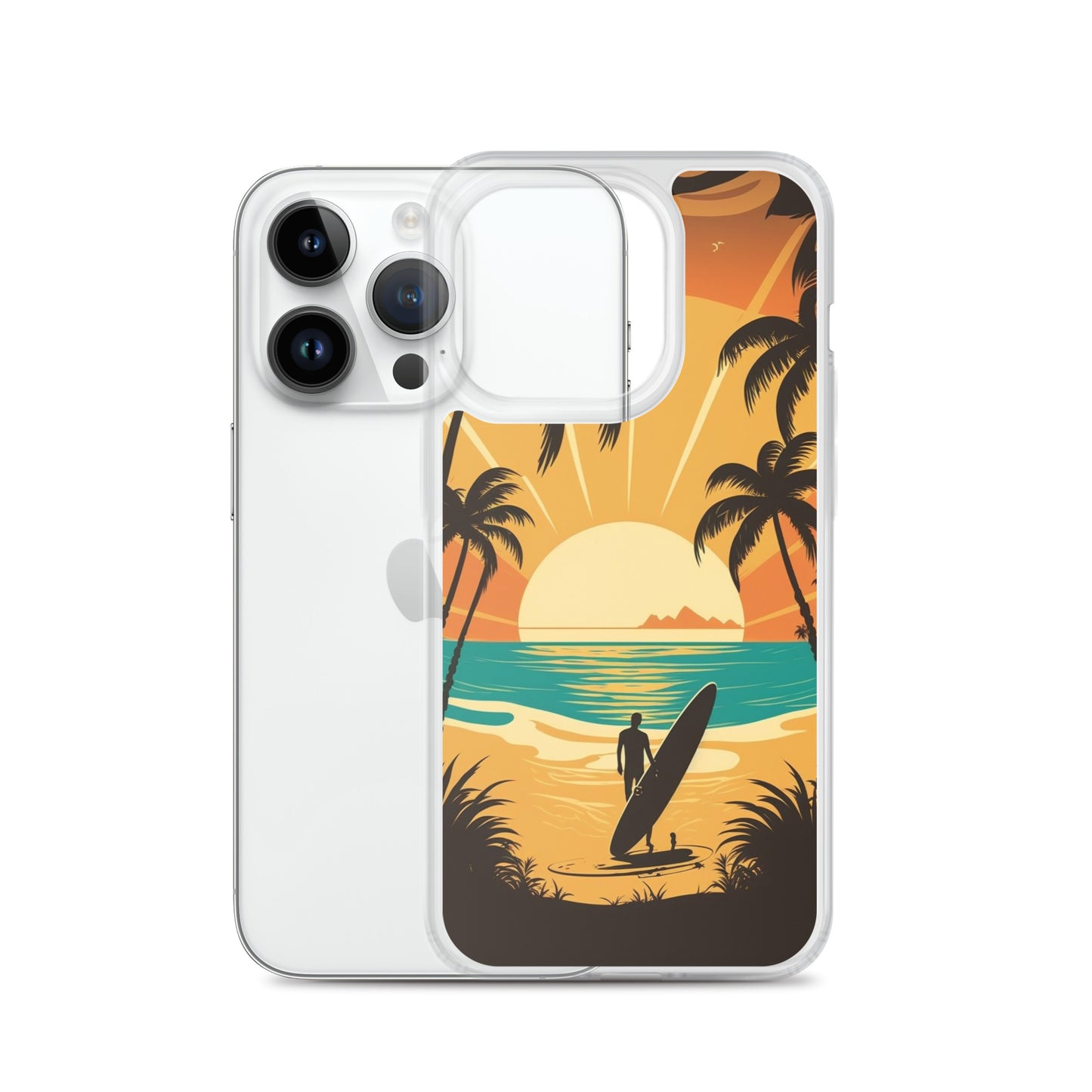 iPhone Case - Sunset Surfer