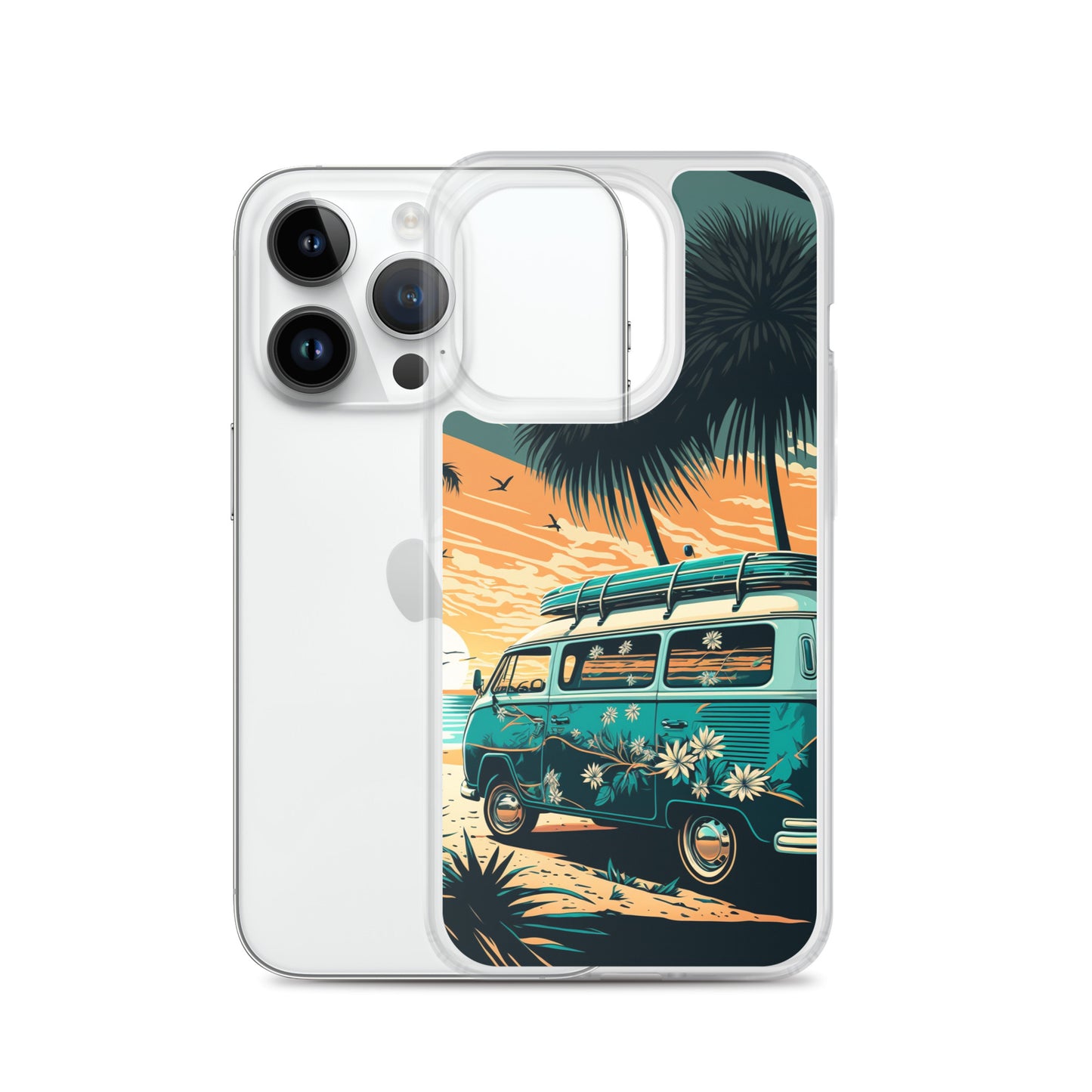 iPhone Case - Flower Surf Camper