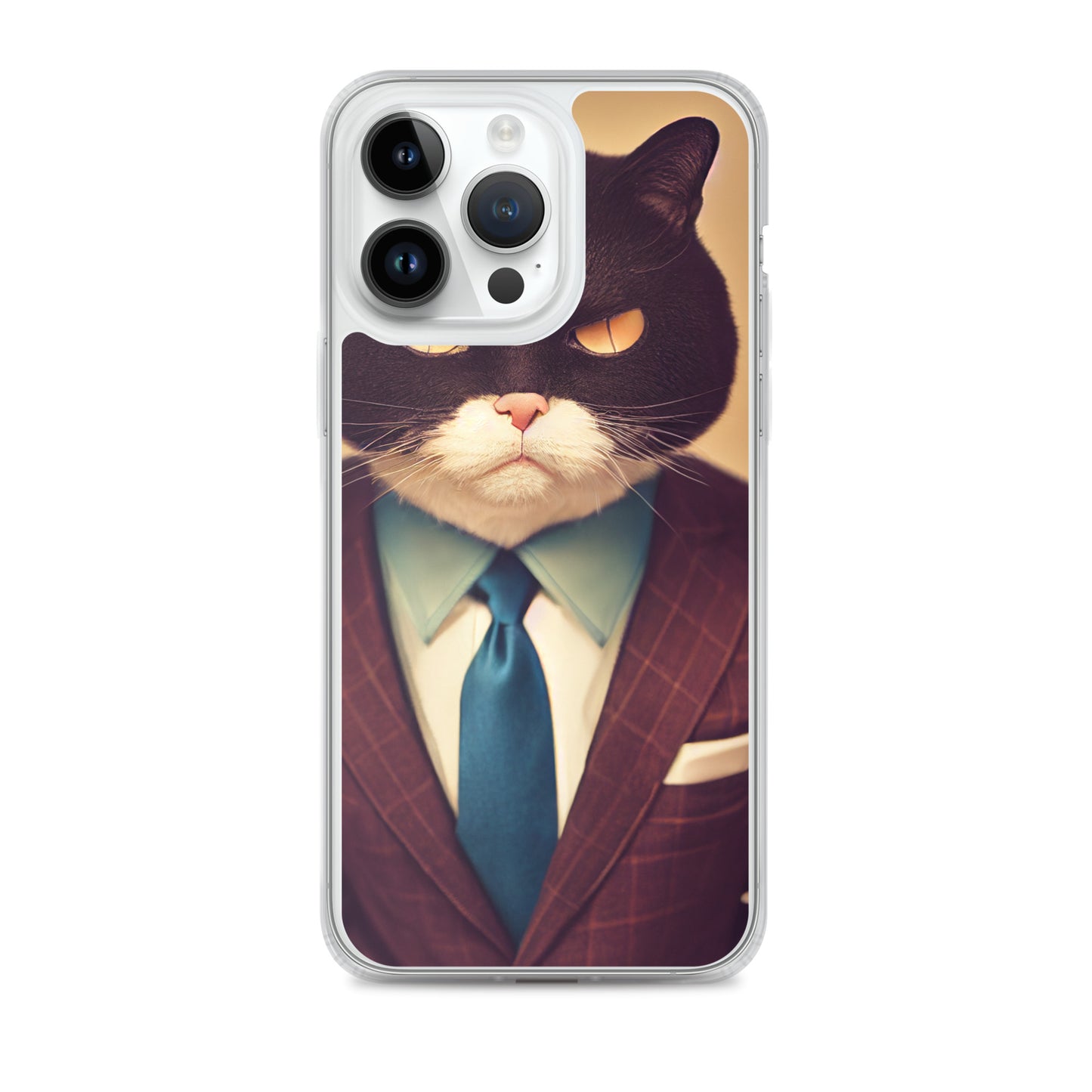 iPhone Case - Stern Business Cat Boss