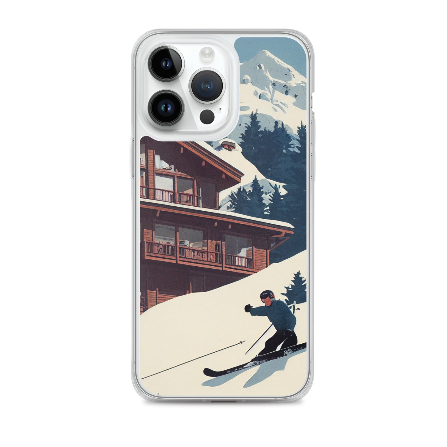 iPhone Case - Vintage Adverts - Ski Chalet