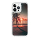 iPhone Case - Beach Life - Palm Tree at Sunset