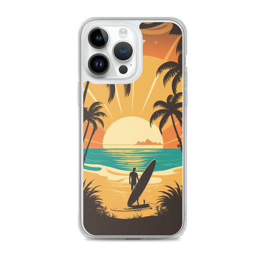 iPhone Case - Sunset Surfer