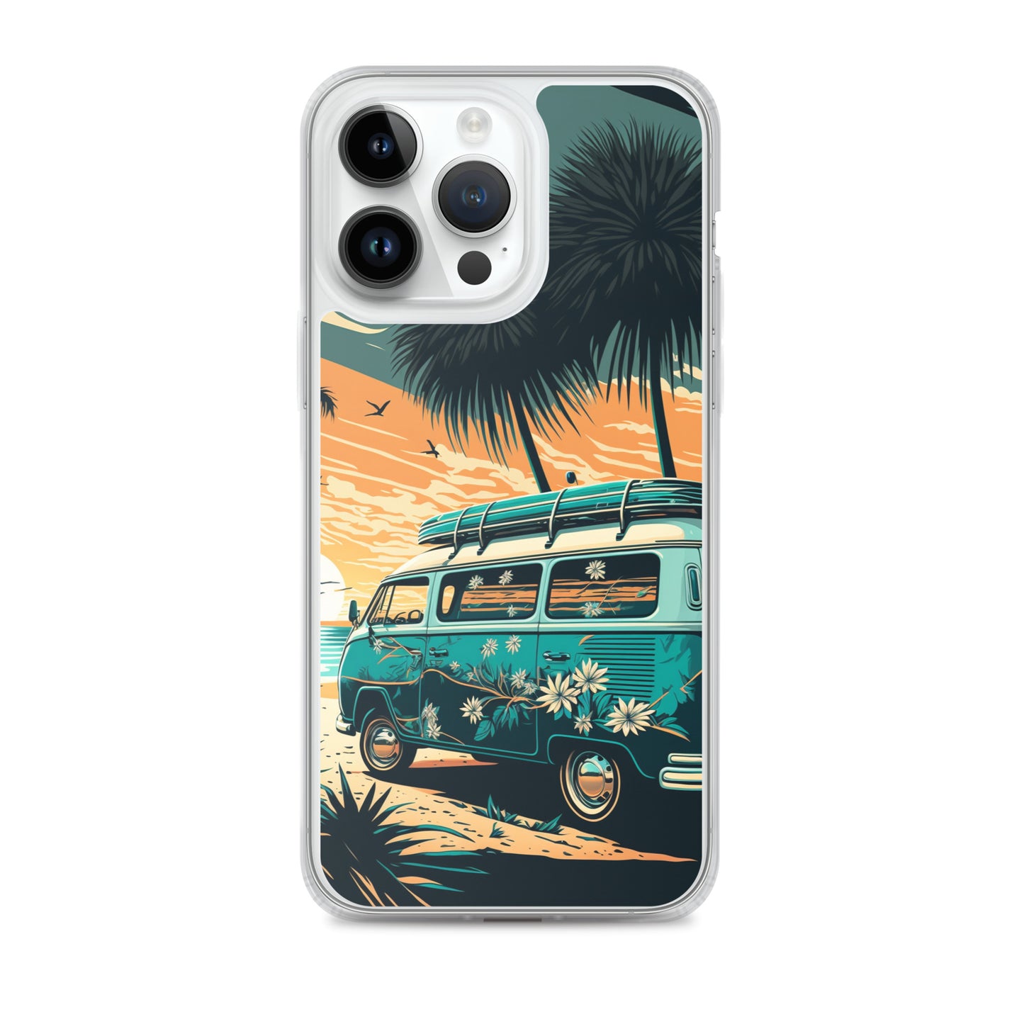 iPhone Case - Flower Surf Camper