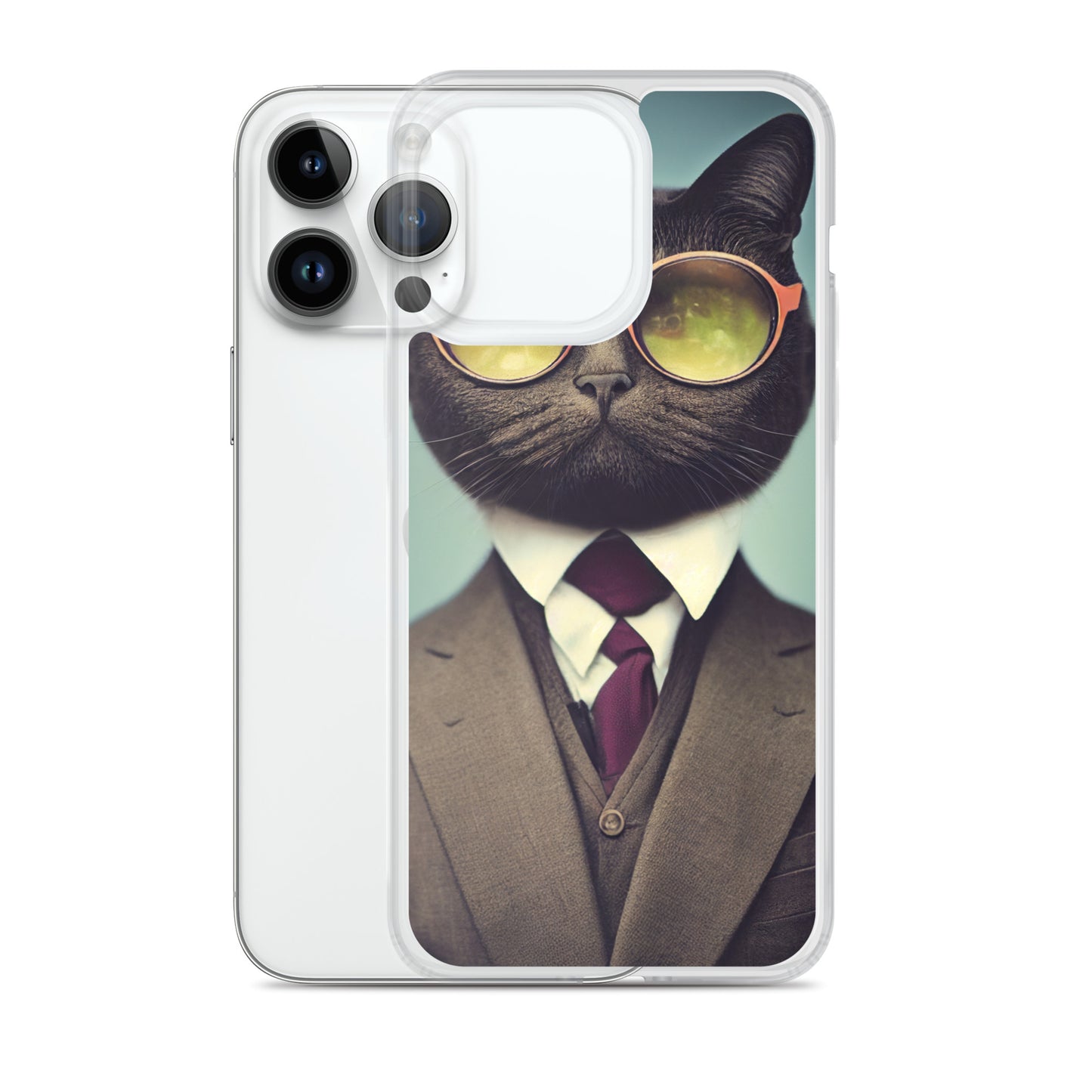 iPhone Case - Business Cat Accountant