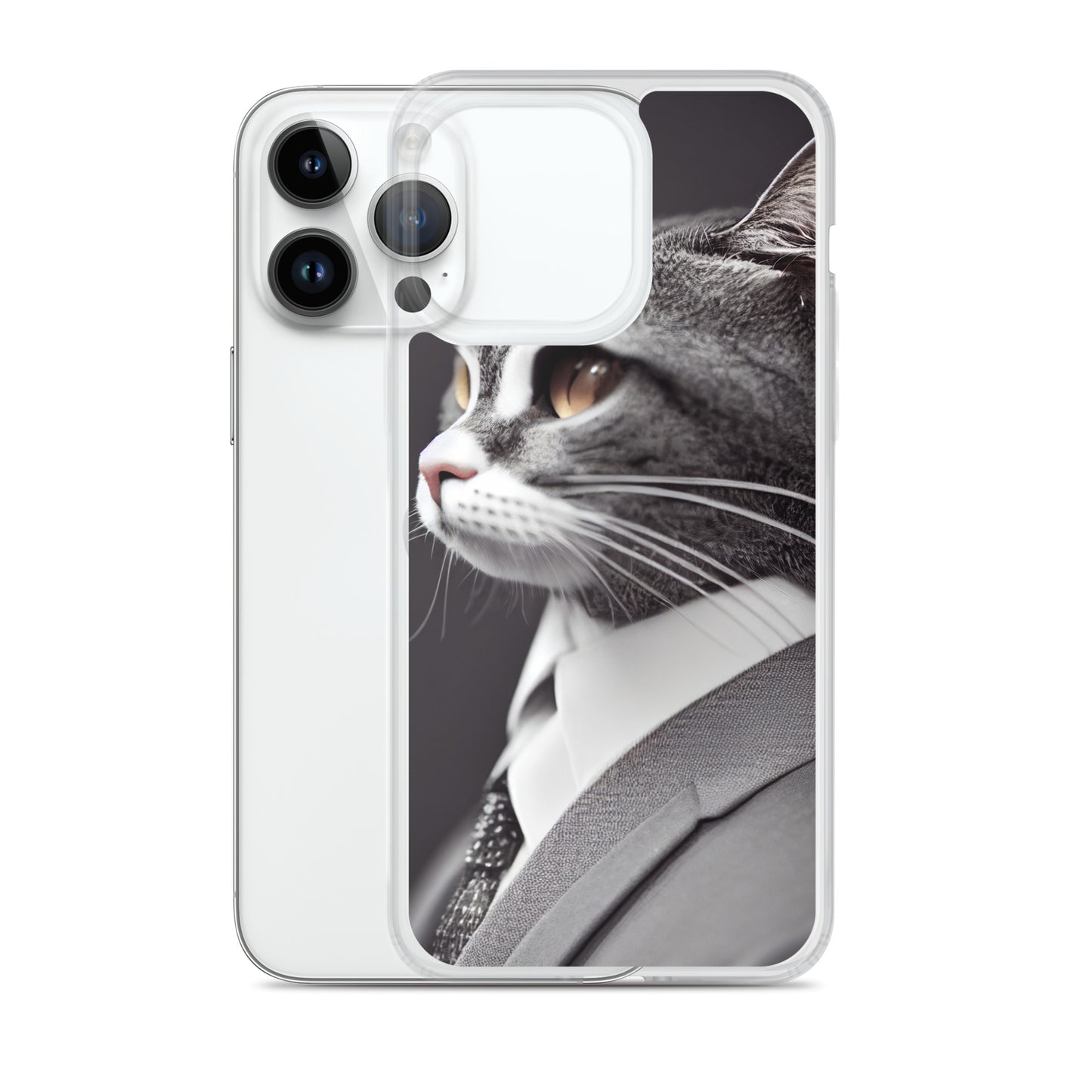 iPhone Case - Dapper Business Cat Boss