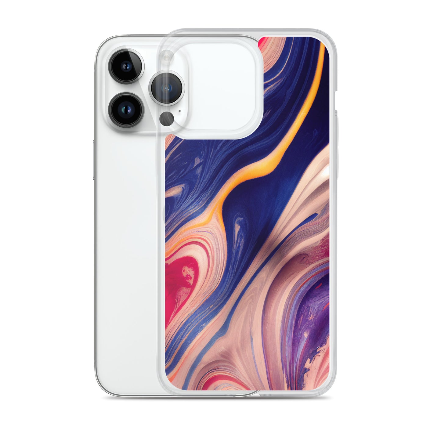 iPhone Case - Marbled Paint Swirl