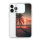 iPhone Case - Beach Life - Palm Tree at Sunset