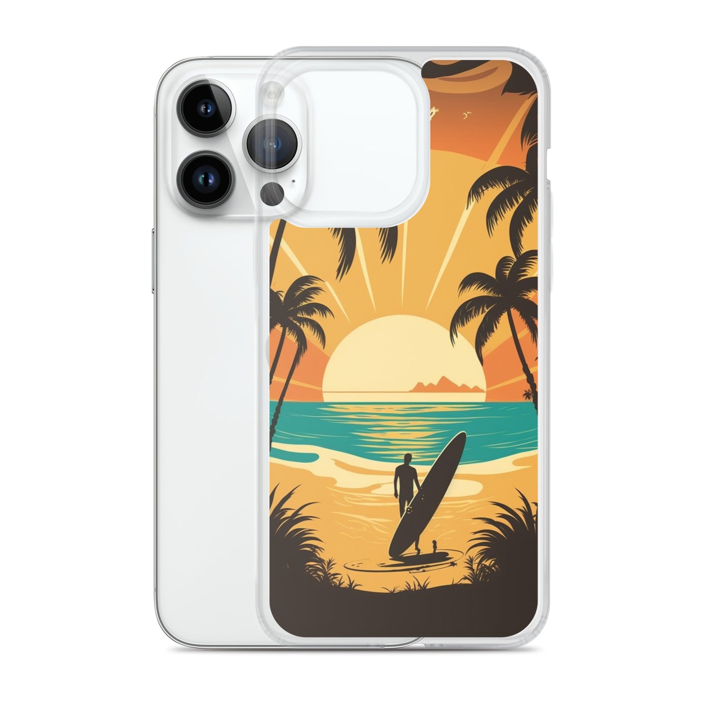 iPhone Case - Sunset Surfer