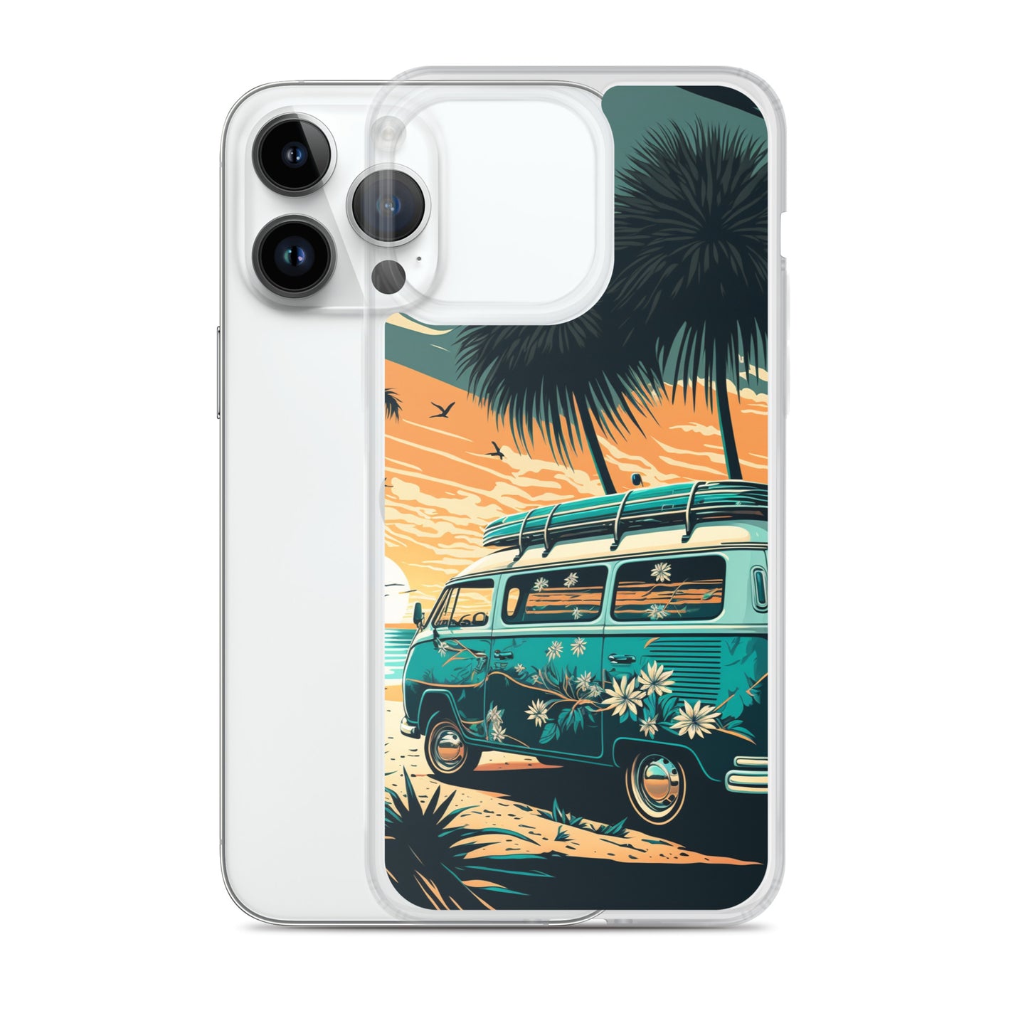 iPhone Case - Flower Surf Camper