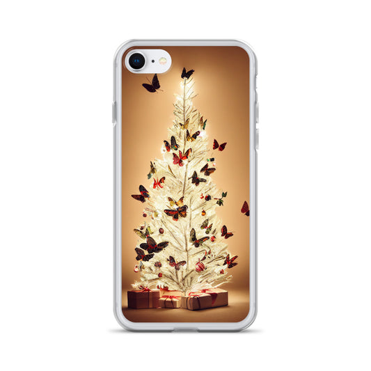 iPhone Case - Butterfly Christmas Tree