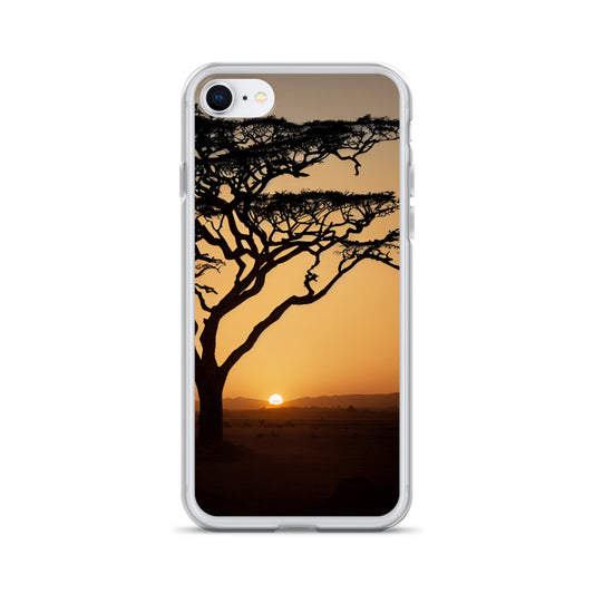 iPhone Case - African Vista - Acacia Tree at Sunset
