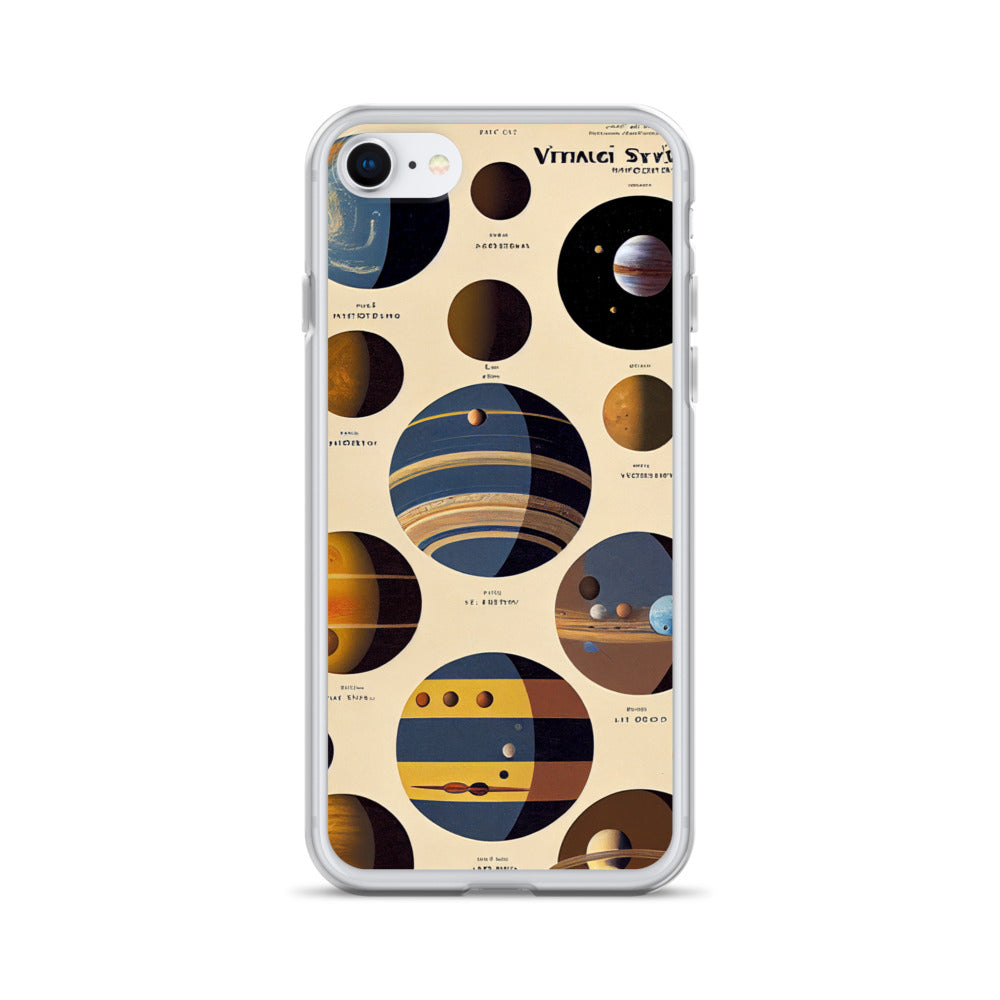 iPhone Case - Map of the Planets