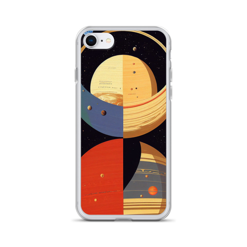 iPhone Case - Map of the Planets