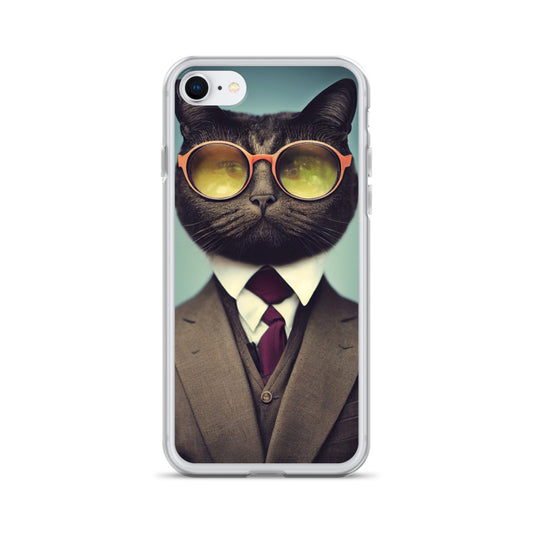 iPhone Case - Business Cat Accountant