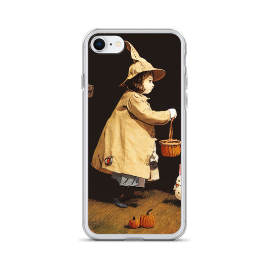 iPhone Case - Vintage Girl Trick-or-Treater
