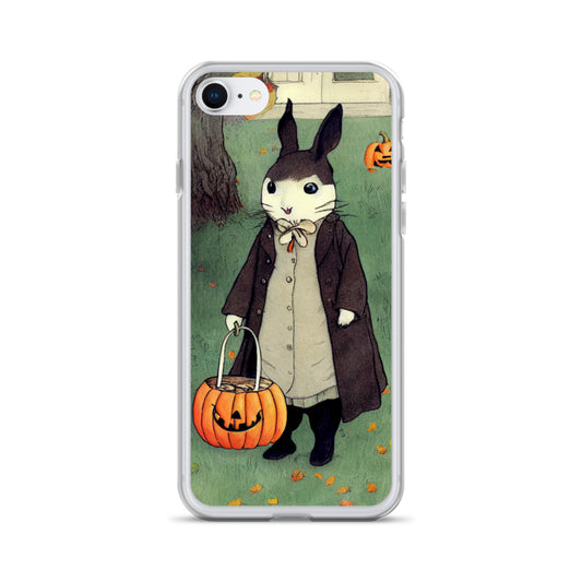 iPhone Case - Halloween Vintage Rabbit Trick-or-Treat