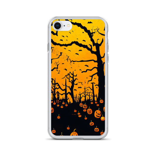 iPhone Case - Halloween Orange Skies