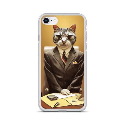 iPhone Case - Business Cat Boss Wants Your TPS Reports