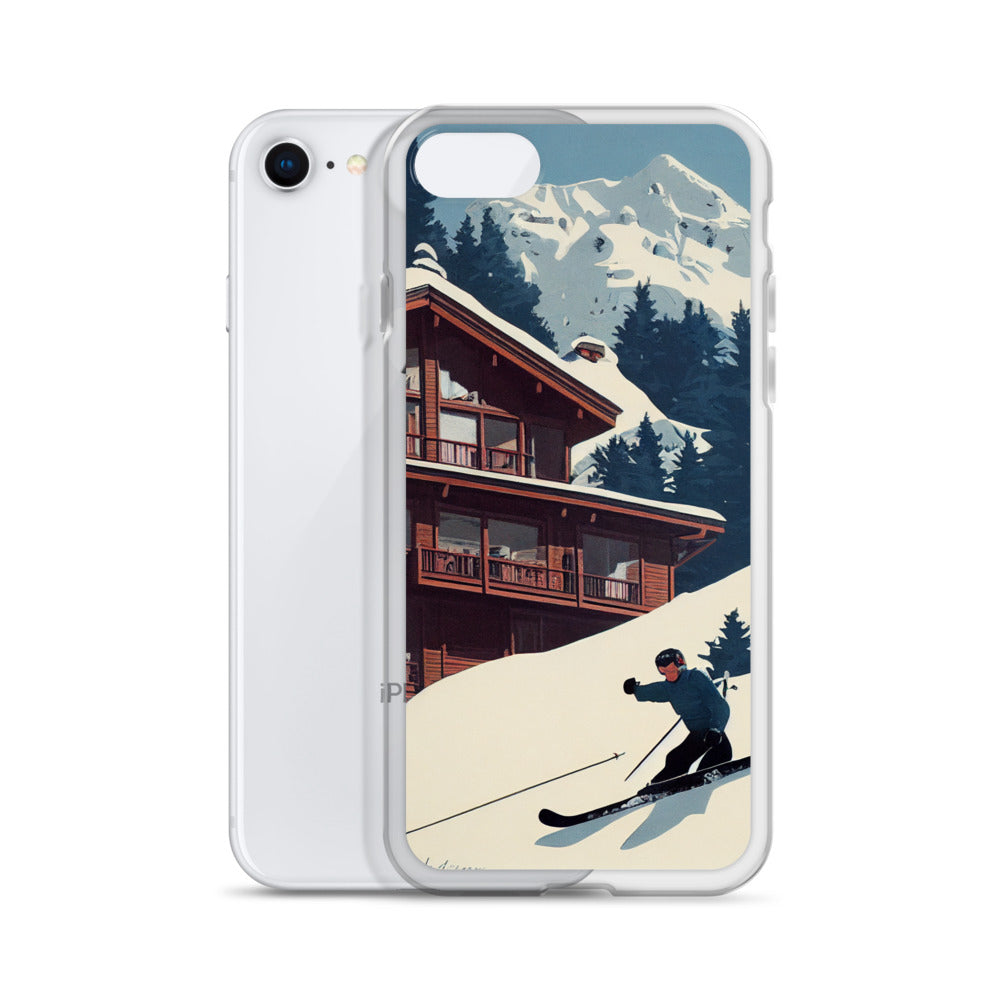 iPhone Case - Vintage Adverts - Ski Chalet