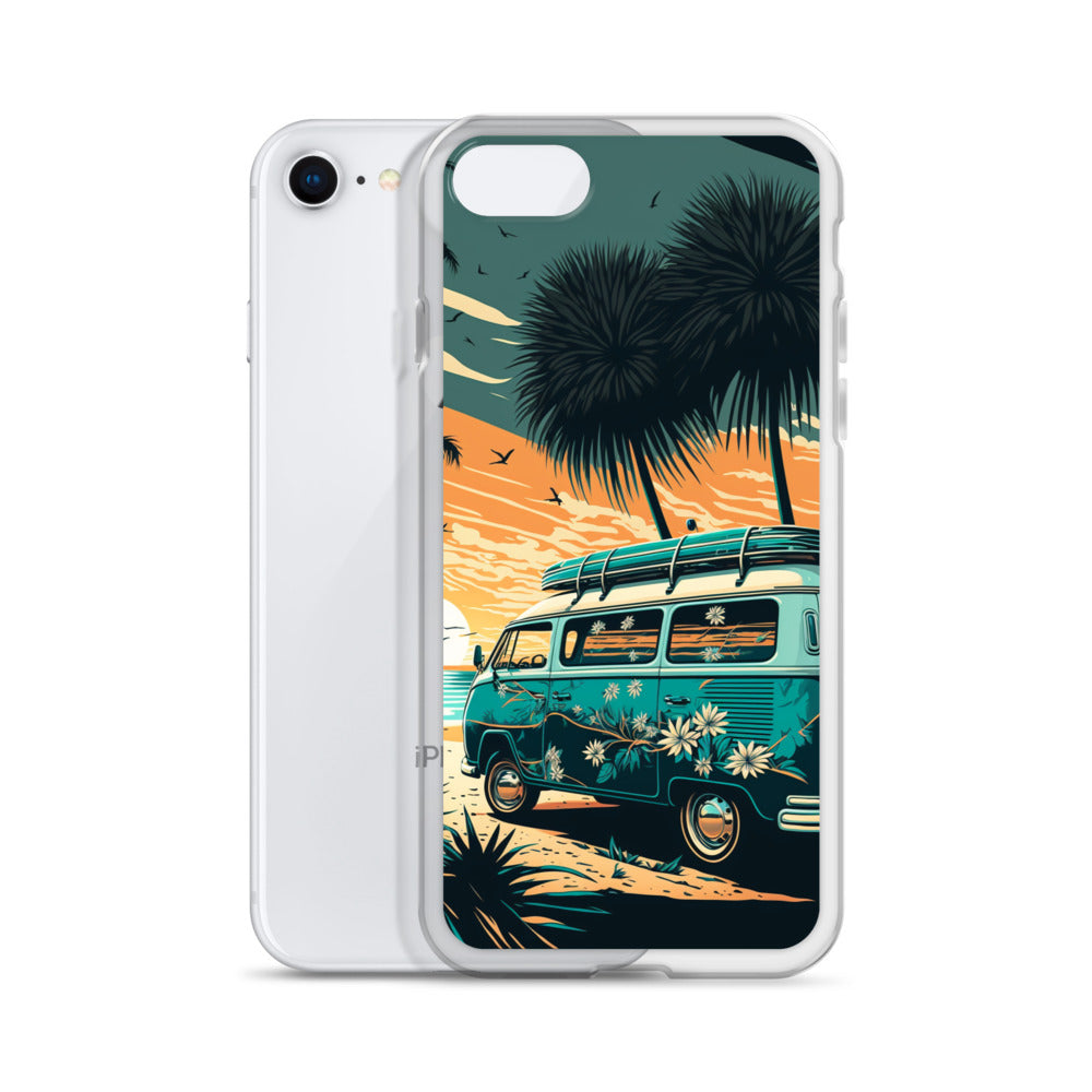 iPhone Case - Flower Surf Camper