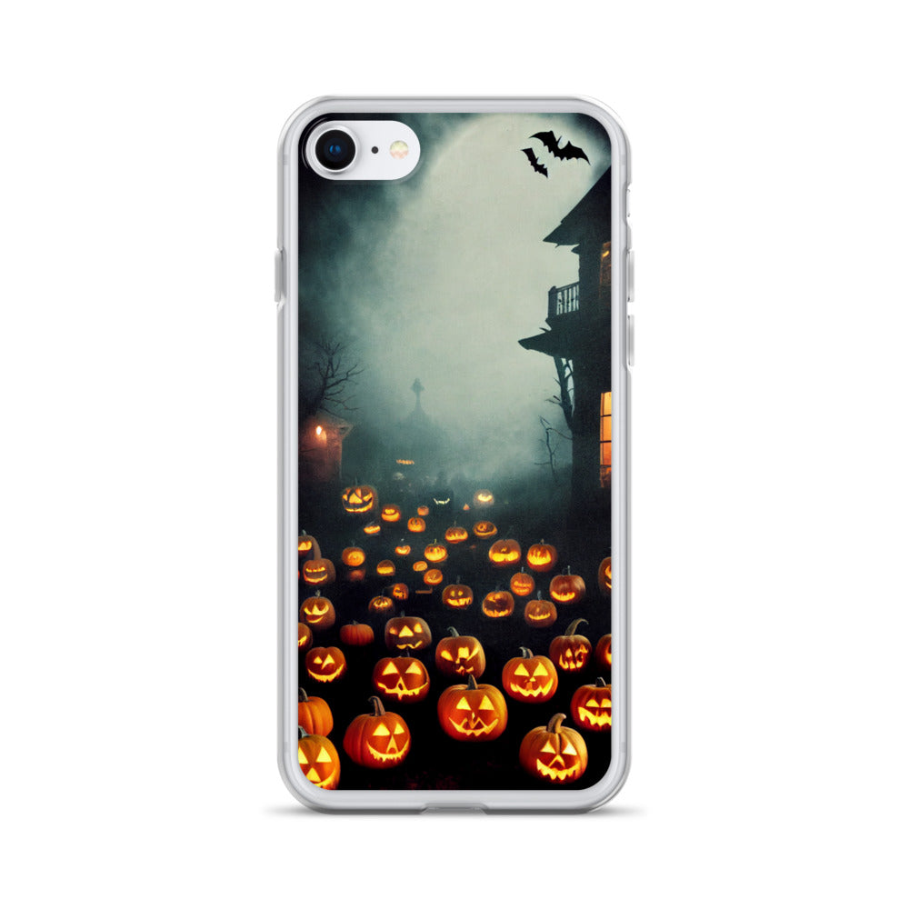 iPhone Case - Halloween Jack-o-Lanterns in the Mist