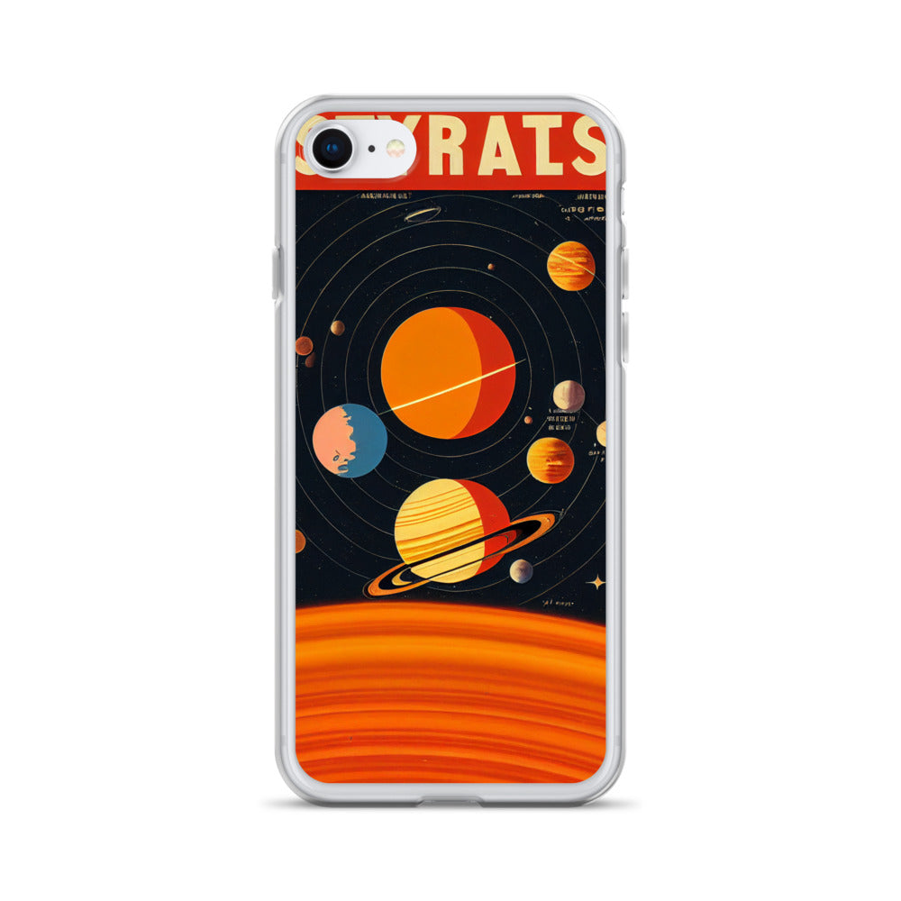 iPhone Case - Map of the Planets