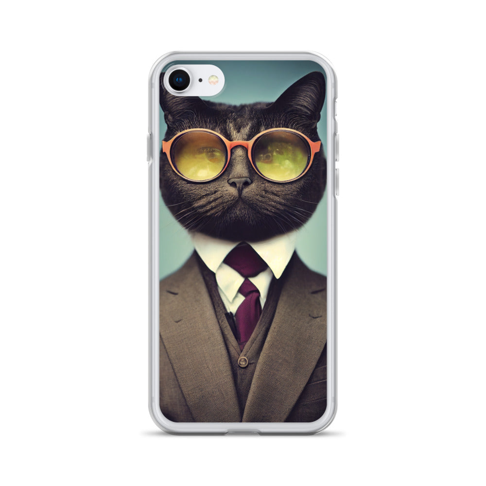 iPhone Case - Business Cat Accountant