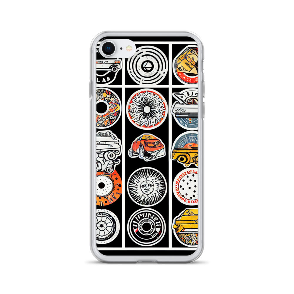 iPhone Case - Skateboard Sticker Aesthetic