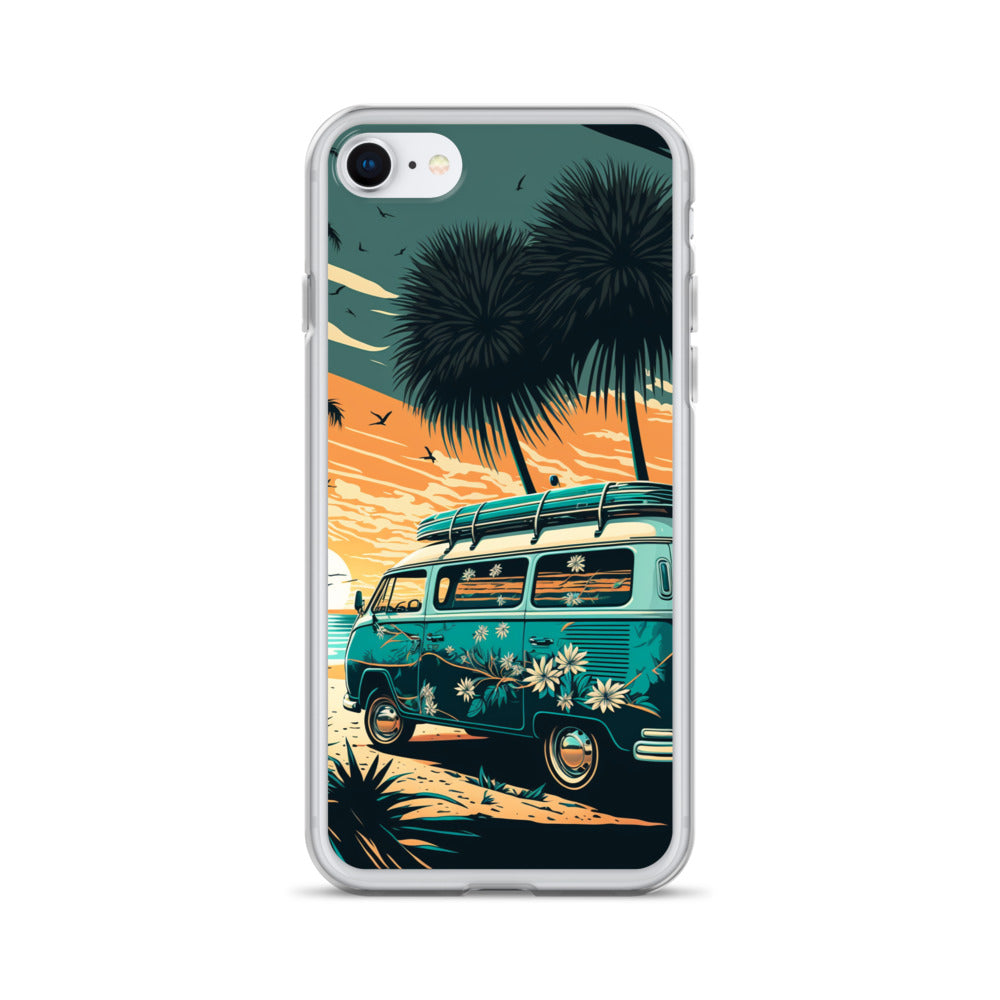 iPhone Case - Flower Surf Camper