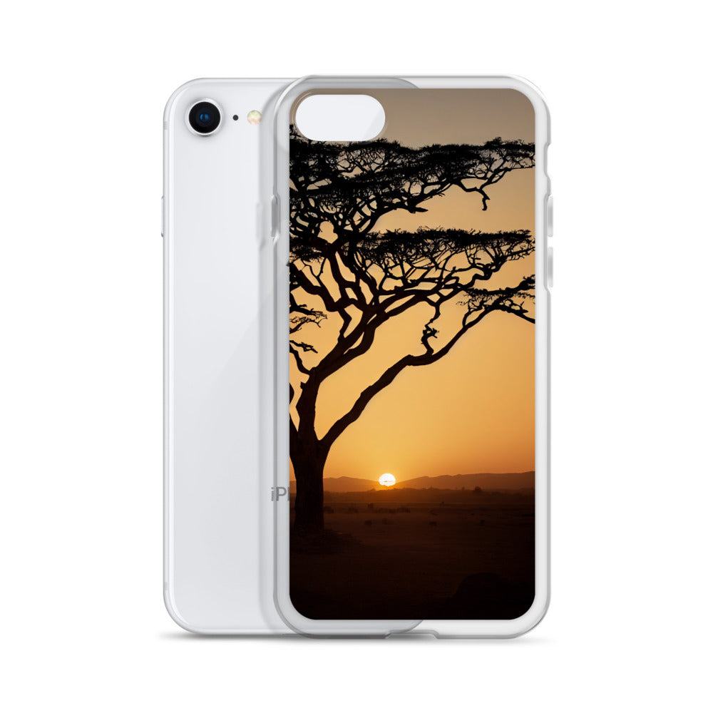 iPhone Case - African Vista - Acacia Tree at Sunset