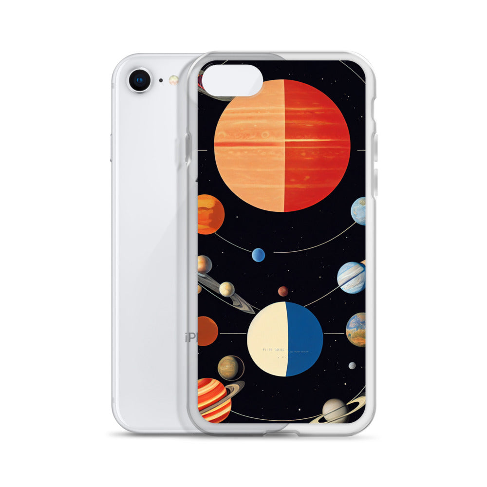 iPhone Case - Map of the Planets