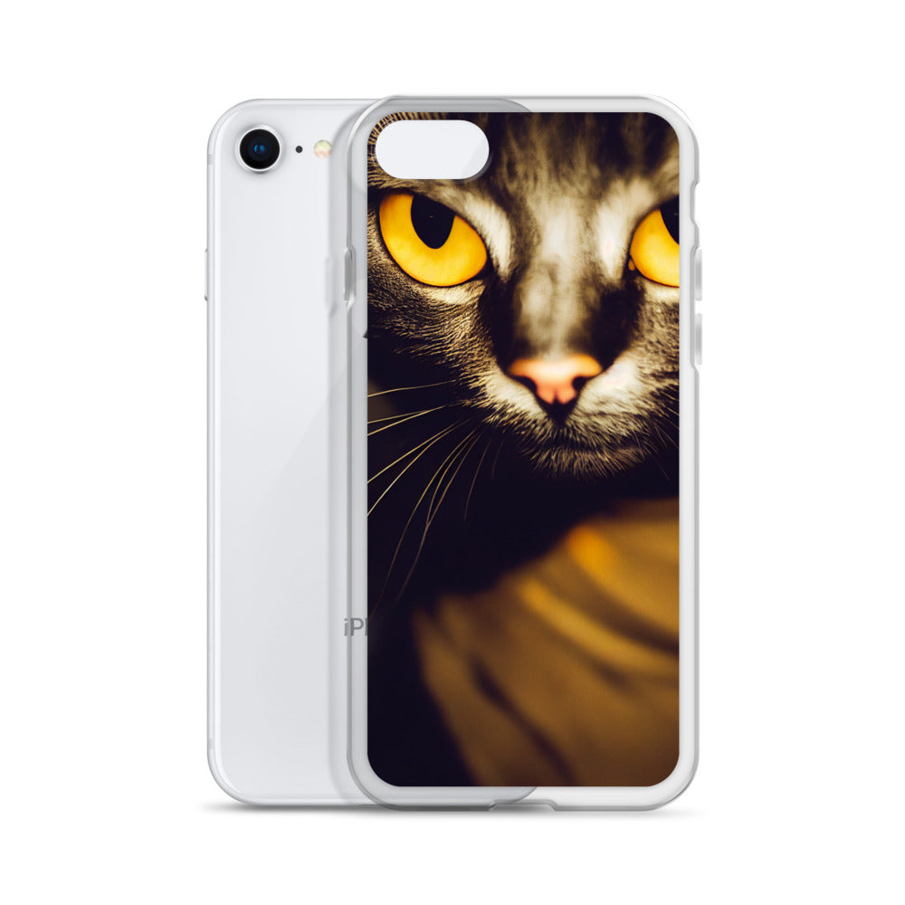 iPhone Case - Yellow Eyed Tabby Cat