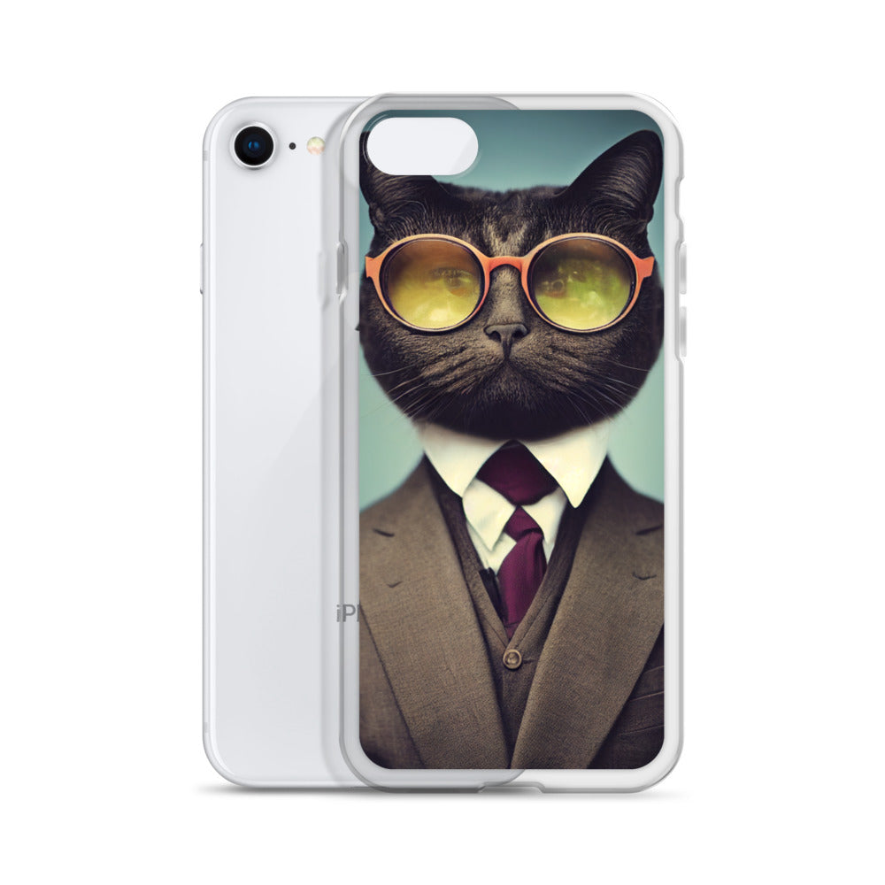 iPhone Case - Business Cat Accountant