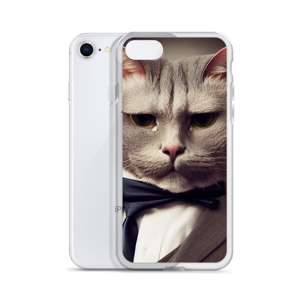 iPhone Case - Head of the Family Cat Boss