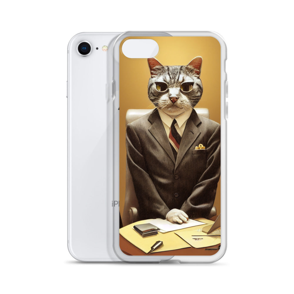 iPhone Case - Business Cat Boss Wants Your TPS Reports