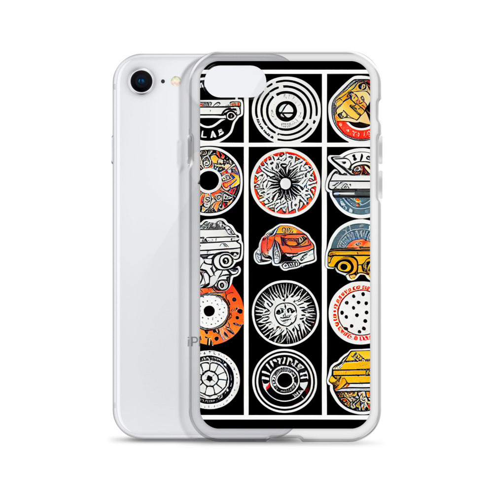 iPhone Case - Skateboard Sticker Aesthetic