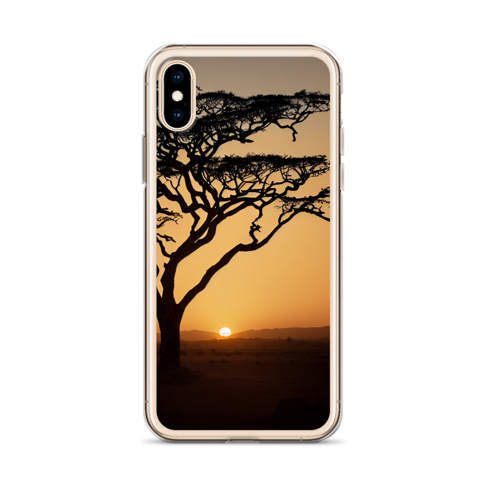 iPhone Case - African Vista - Acacia Tree at Sunset