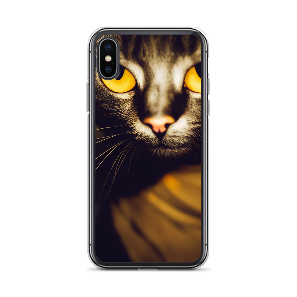 iPhone Case - Yellow Eyed Tabby Cat