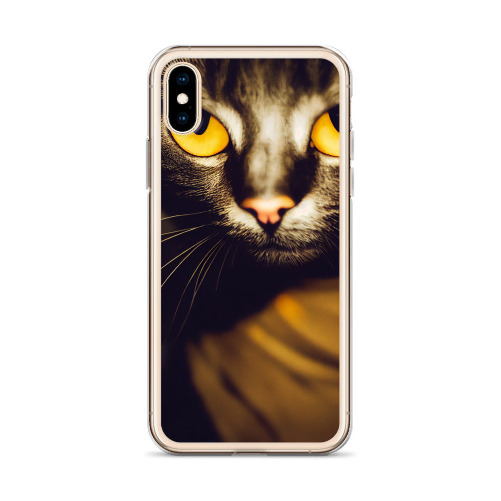 iPhone Case - Yellow Eyed Tabby Cat