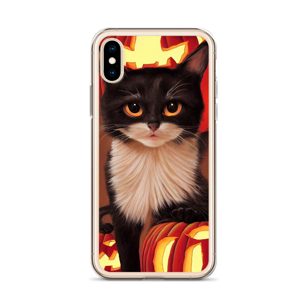 iPhone Case - Cute Halloween Cat