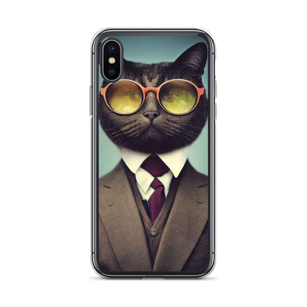 iPhone Case - Business Cat Accountant