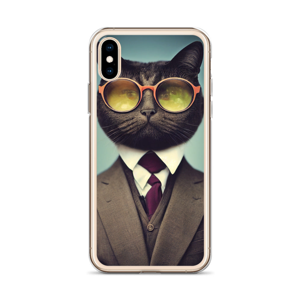 iPhone Case - Business Cat Accountant