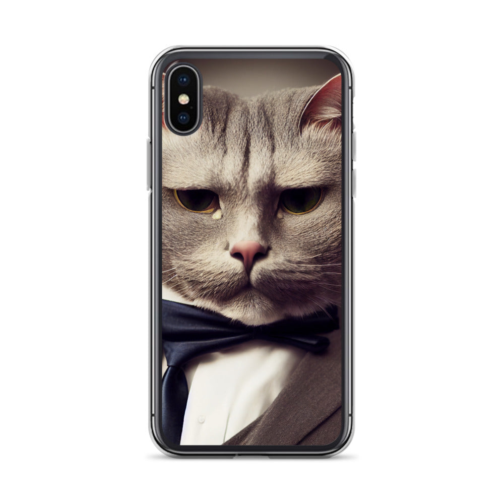 iPhone Case - Head of the Family Cat Boss