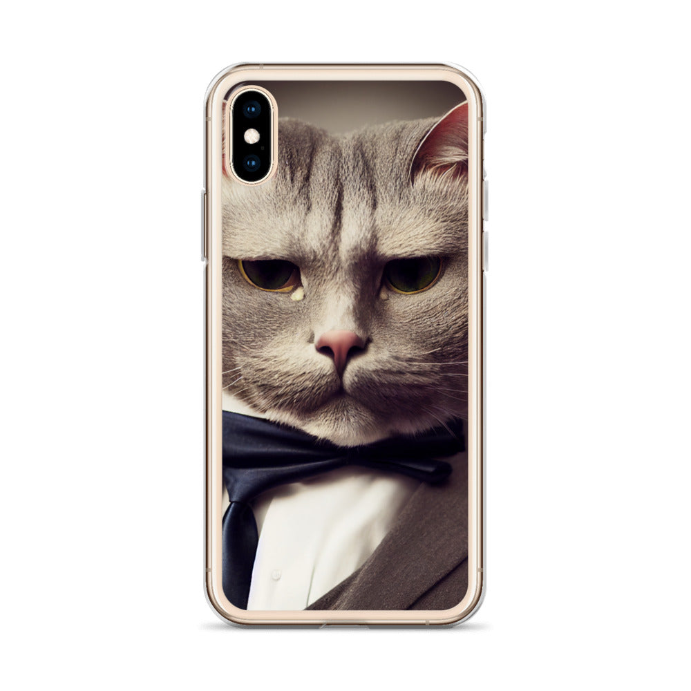 iPhone Case - Head of the Family Cat Boss