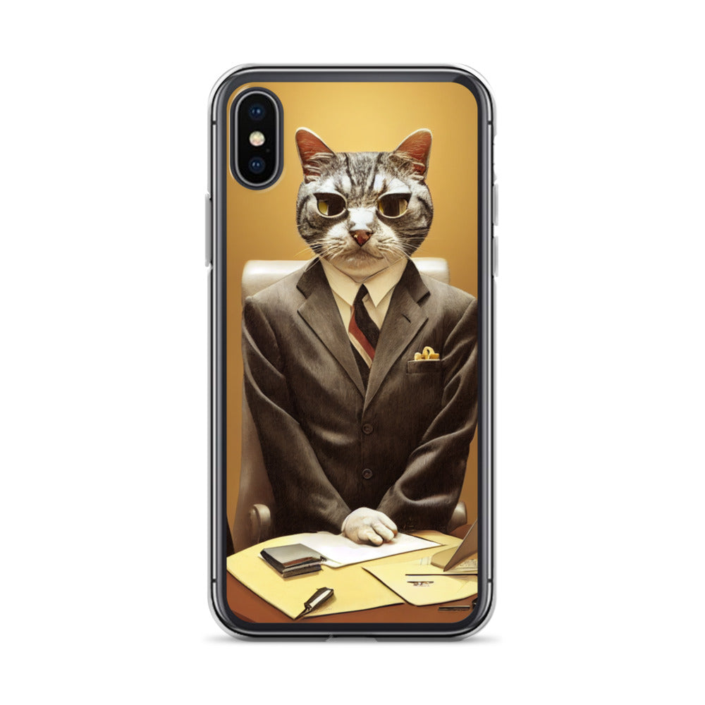 iPhone Case - Business Cat Boss Wants Your TPS Reports