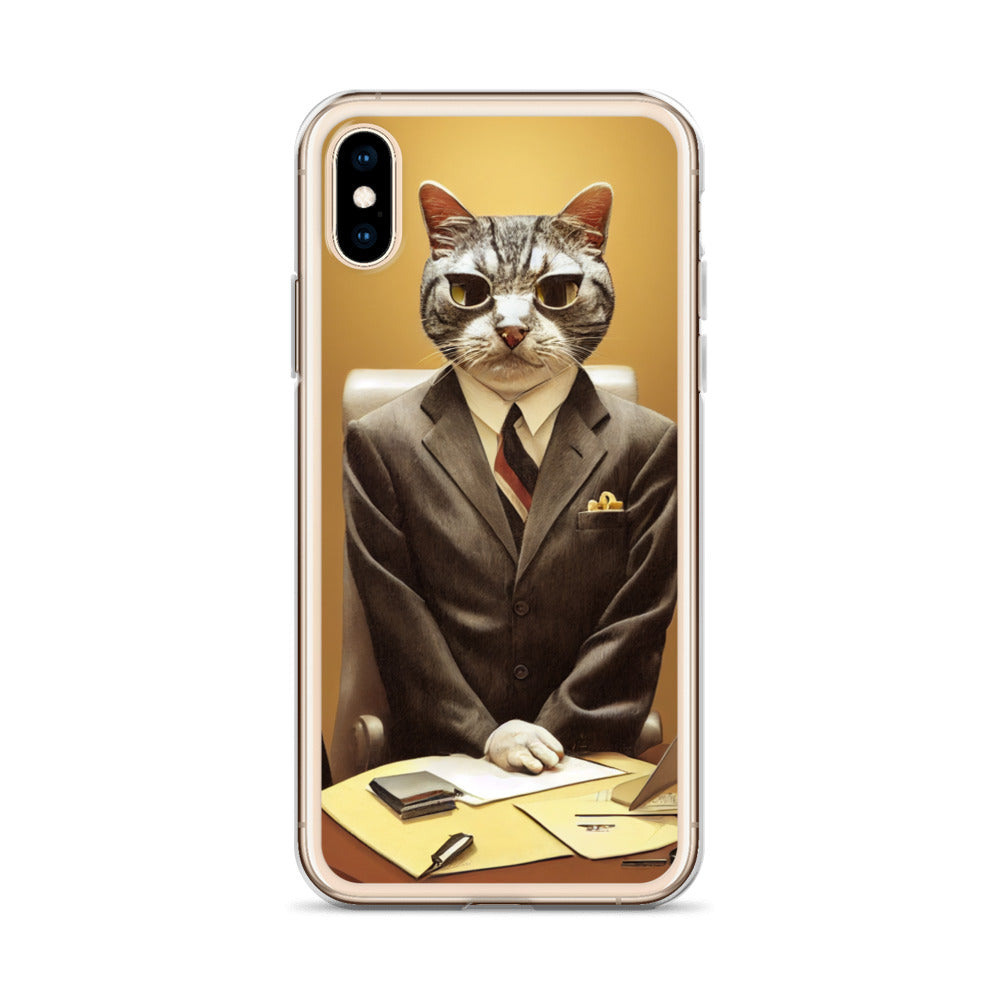 iPhone Case - Business Cat Boss Wants Your TPS Reports