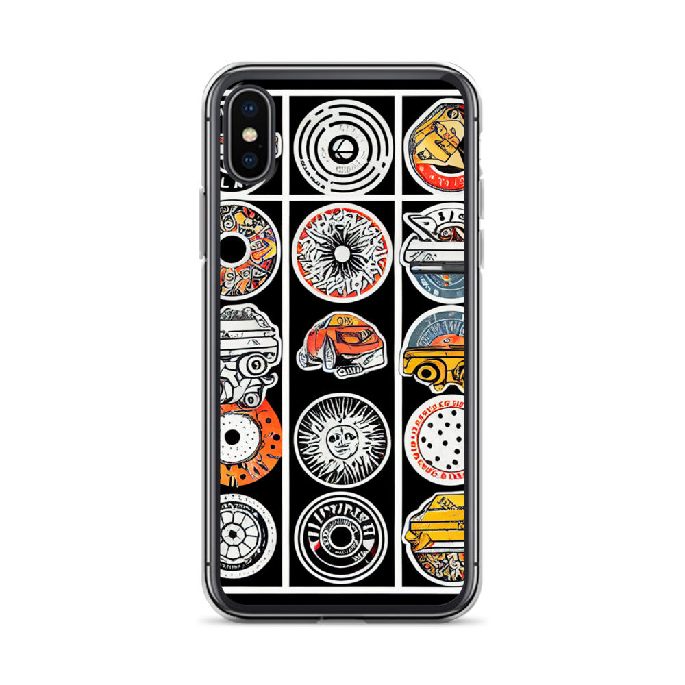 iPhone Case - Skateboard Sticker Aesthetic