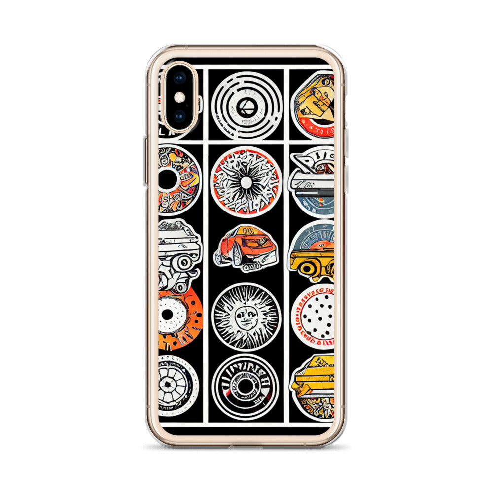 iPhone Case - Skateboard Sticker Aesthetic